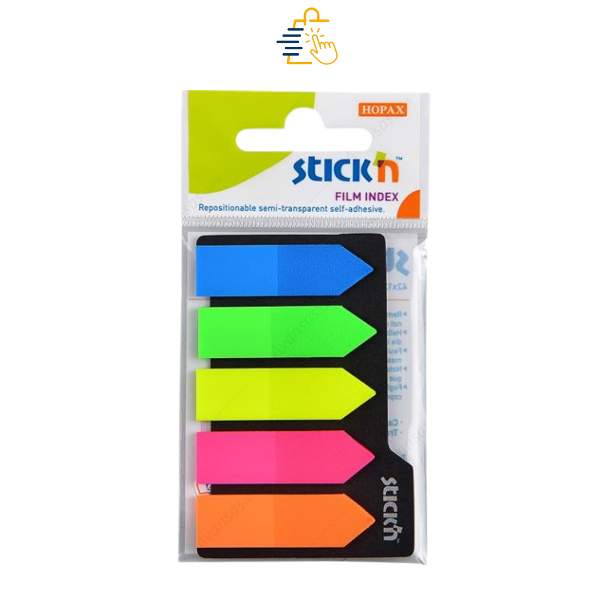 Noki Yapışkanlı Not Kağıdı Yaprak 5 Renk 250 Sayfa 12360-250