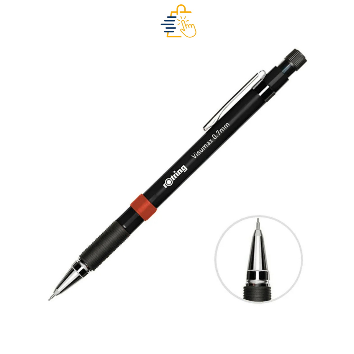 Rotring Visumax Versatil Uçlu Kalem 0.7 mm Siyah