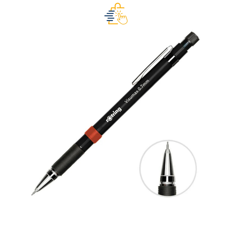 Rotring Visumax Versatil Uçlu Kalem 0.7 mm Siyah