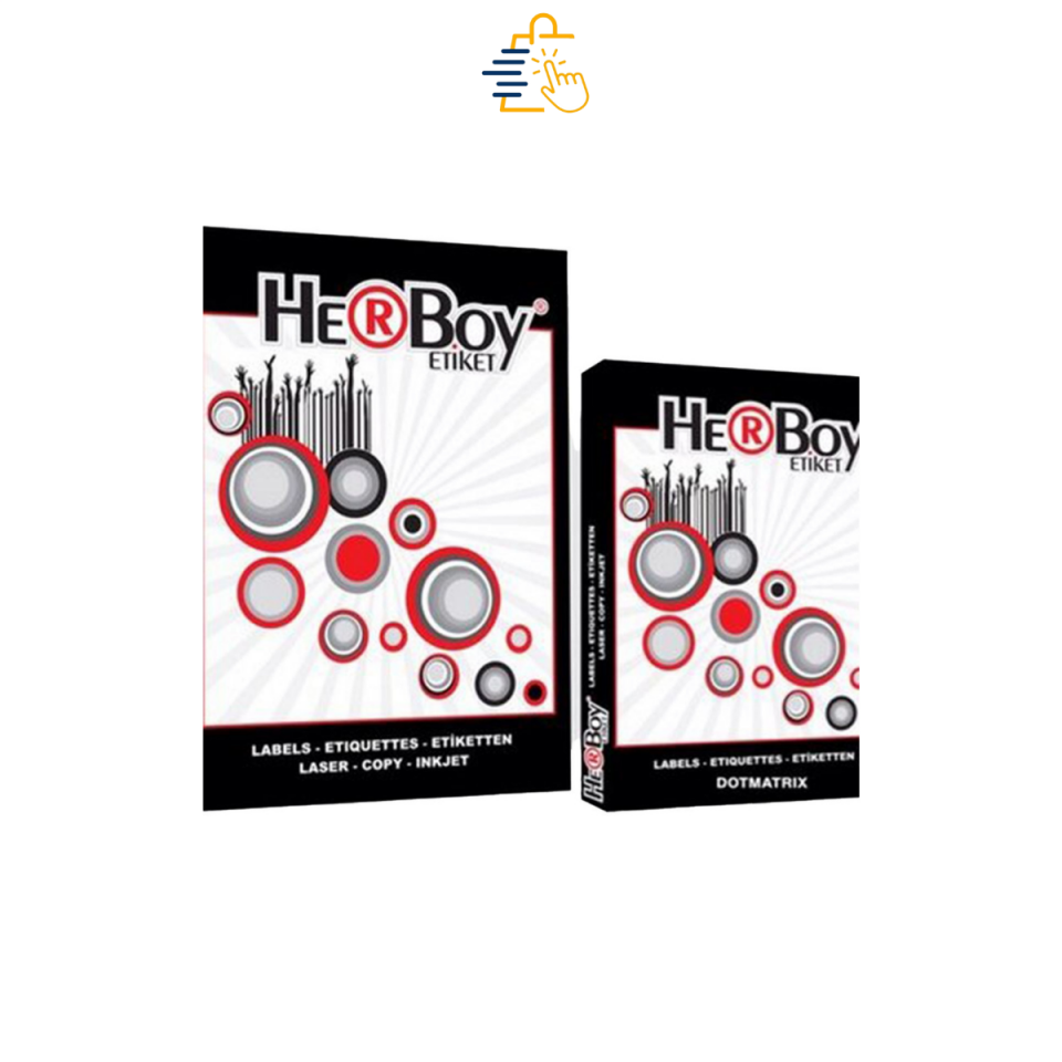 Herboy Bilgisayar Etiketi Laser 99.1x34 HB-1016