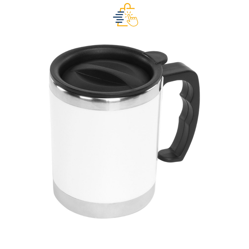 Slink Beyaz Termos Kupa 330 ml