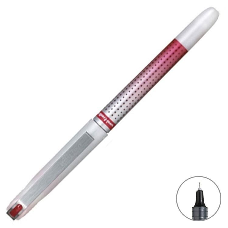 UNİ İĞNE UÇLU KALEM UB-187S EYE NEEDLE KIRMIZI