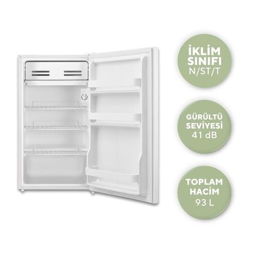 Kumtel 93L Beyaz Büro Tipi Buzdolabı HMB-110