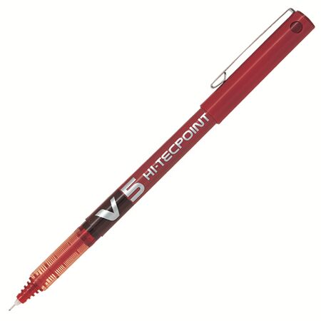 PİLOT İĞNE UÇLU KALEM BX-V5-R Hİ-TECPOİNT 05 KIRMIZI