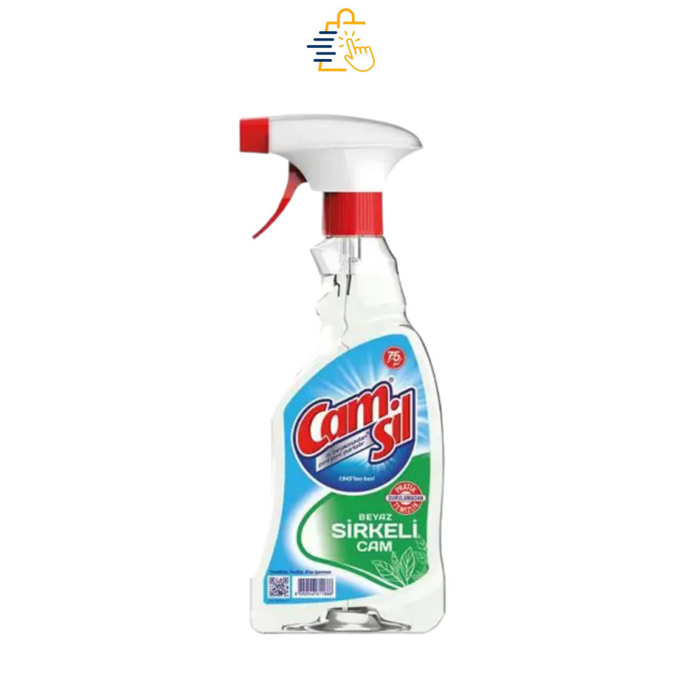 Camsil Parlat Sirkeli Cam Temizleme Spreyi 500 ml