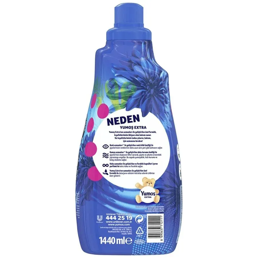 Yumoş Extra Konsantre Çamaşır Yumuşatıcısı Lilyum 1440 ML