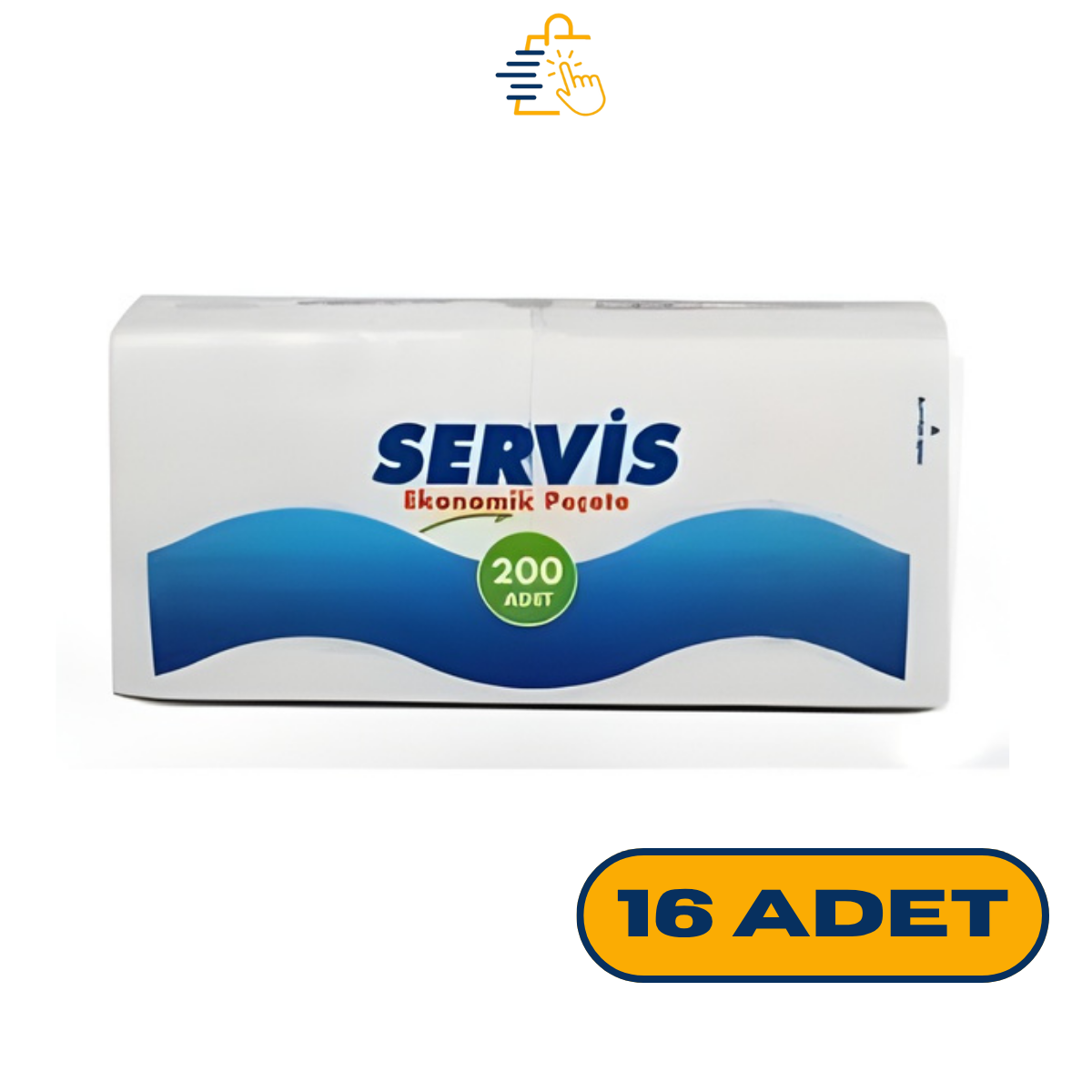 Servis Peçete 200’lü x 16 Adet
