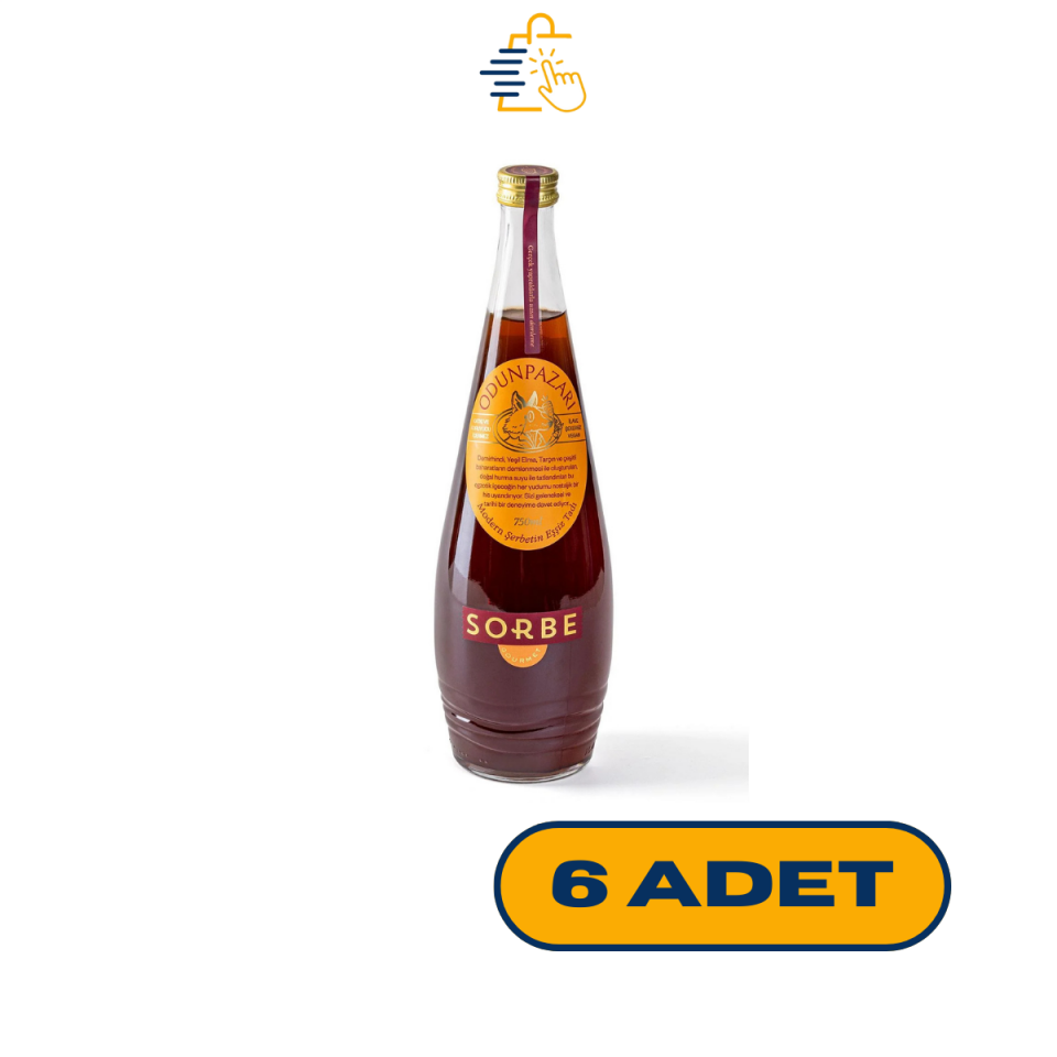 Sorbe Odunpazarı Şerbeti 750 ml 6’lı Paket