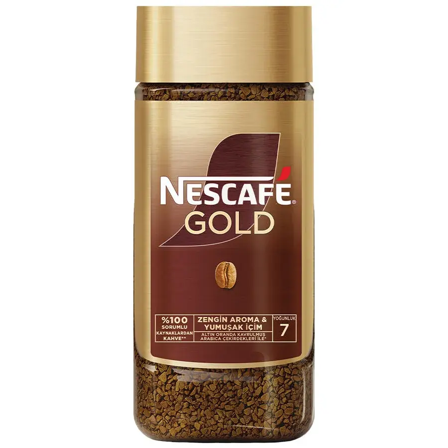 Nescafé Gold Çözünebilir Kahve 200g Cam Kavanoz