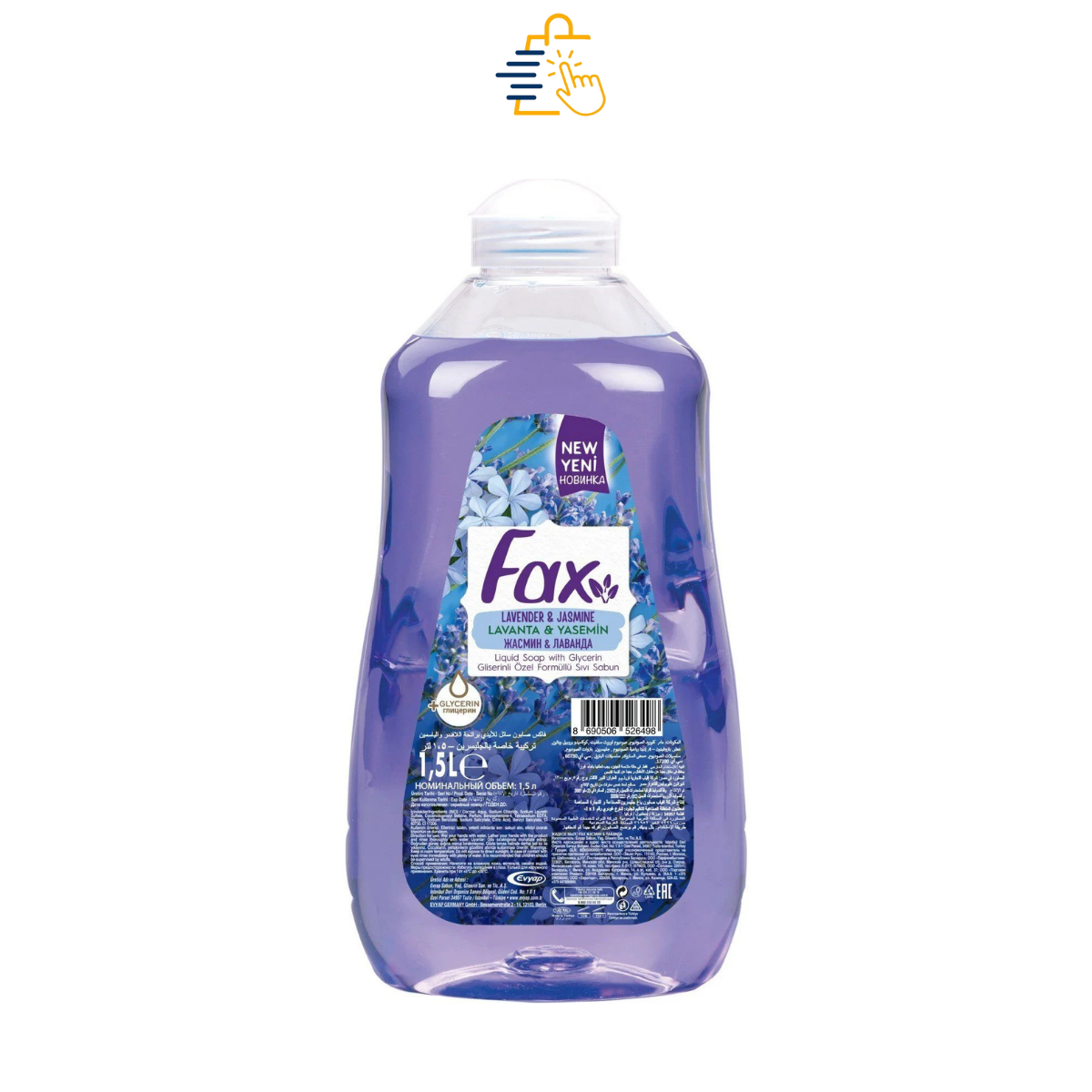 Fax Sıvı Sabun Yasemin Lavanta 1.5 lt