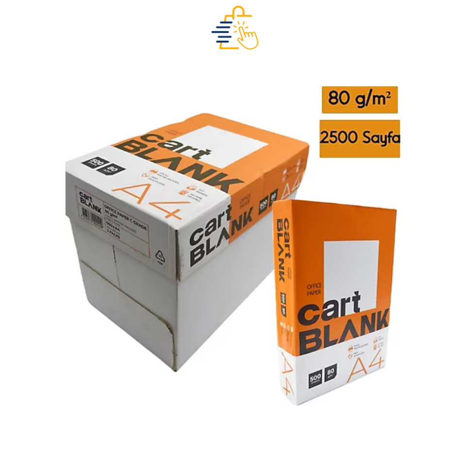 Cart Blank A4 Fotokopi Kağıdı 80 G/m2 2500 Adet